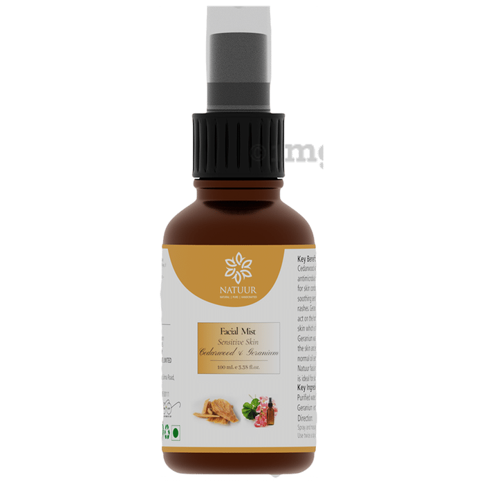 Natuur Cedarwood & Geranium Facial Mist