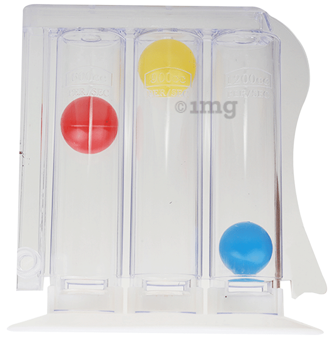 Fairbizps 3 Balls Incentive Spirometer