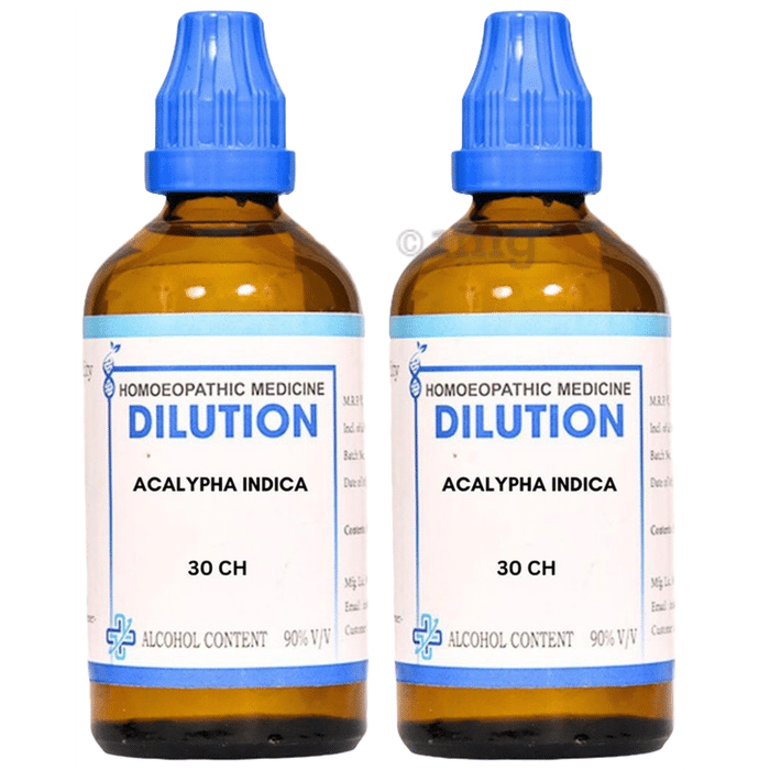 LDD Bioscience Acalypha Indica Dilution (100ml Each) 30 CH