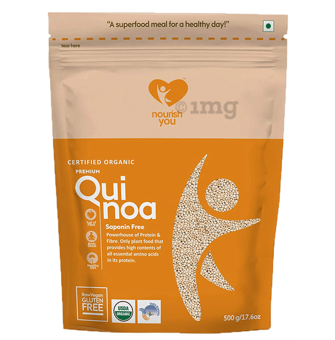 Nourish You Organic Premium White Quinoa Seeds