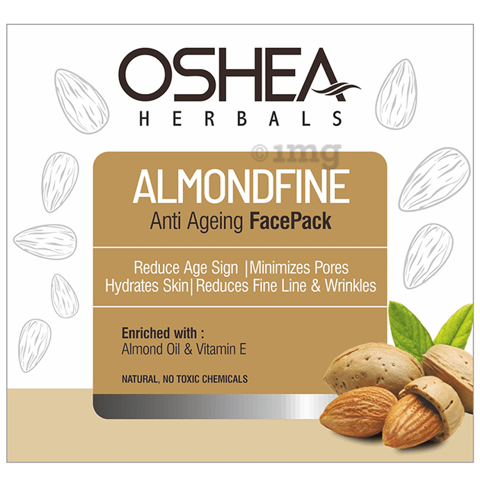 Oshea Herbals Almondfine Anti Ageing Face Pack