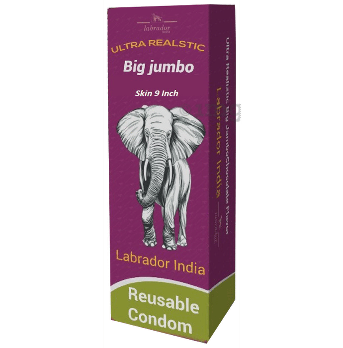 Labrador India Ultra Realistic Big Jumbo Resuable 9inch Condom