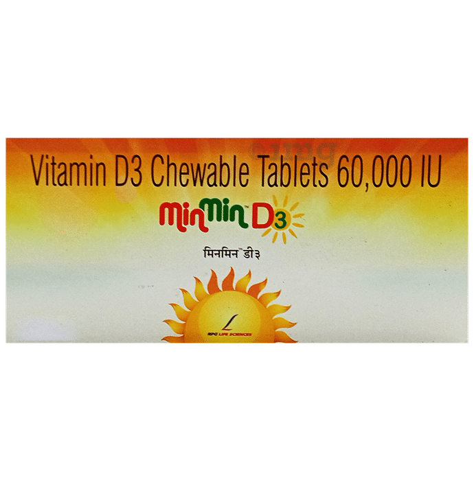 Minmin D3 Chewable Tablet