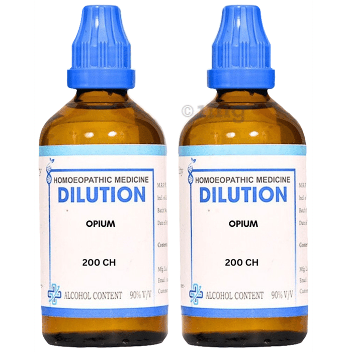 LDD Bioscience  Opium Dilution (100ml Each) 200 CH