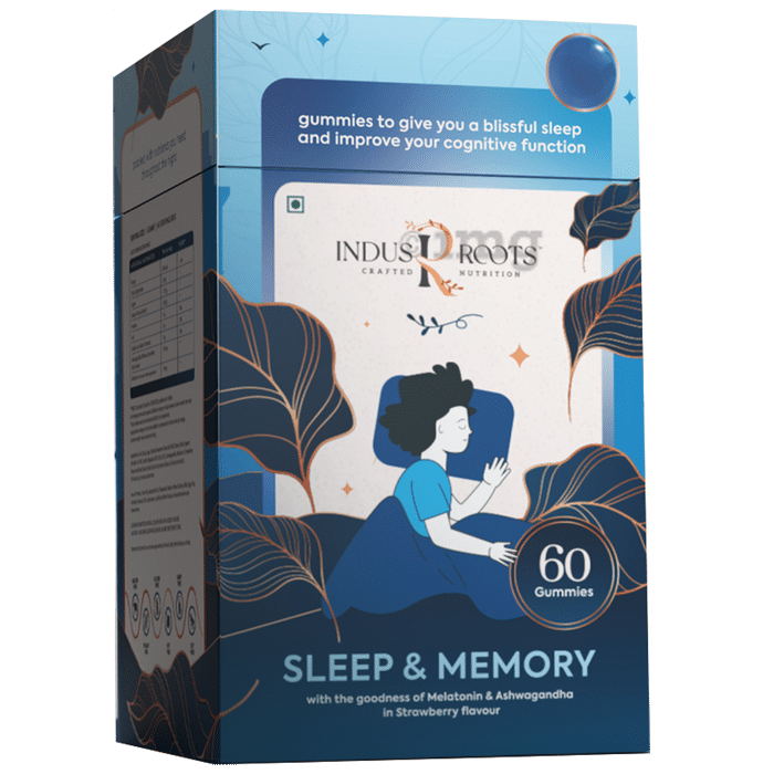 Indus Roots Sleep & Memory  Gummy Strawberry