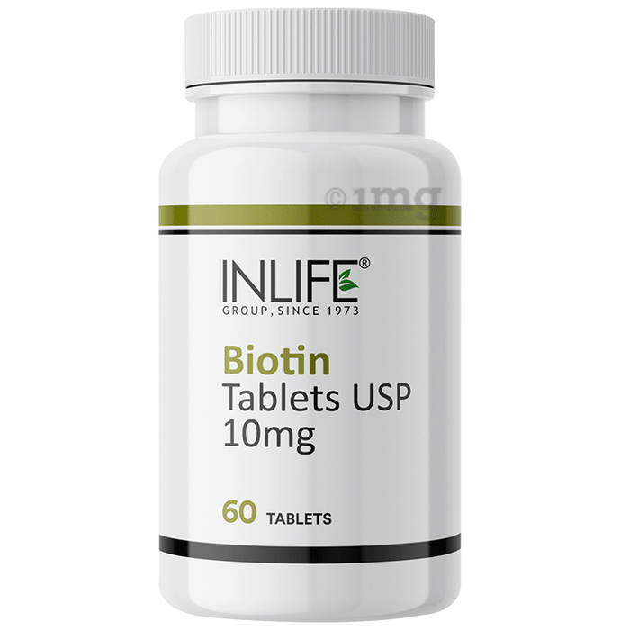 Inlife Biotin 10000mcg Tablet