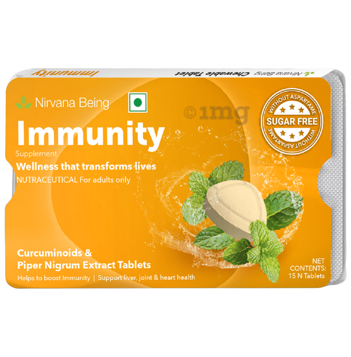 Nirvana Being Immunity Tablet (15 Each) Sugar Free