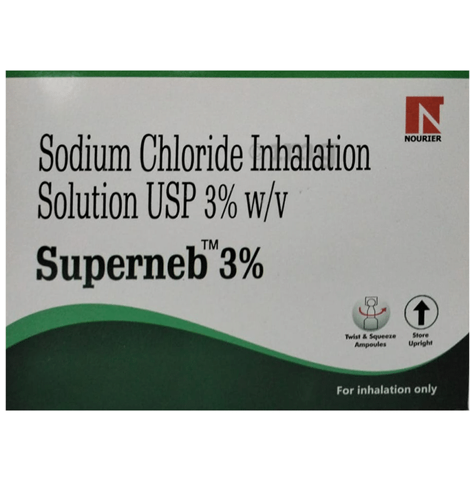 Superneb 3% (4ml Each) Respules
