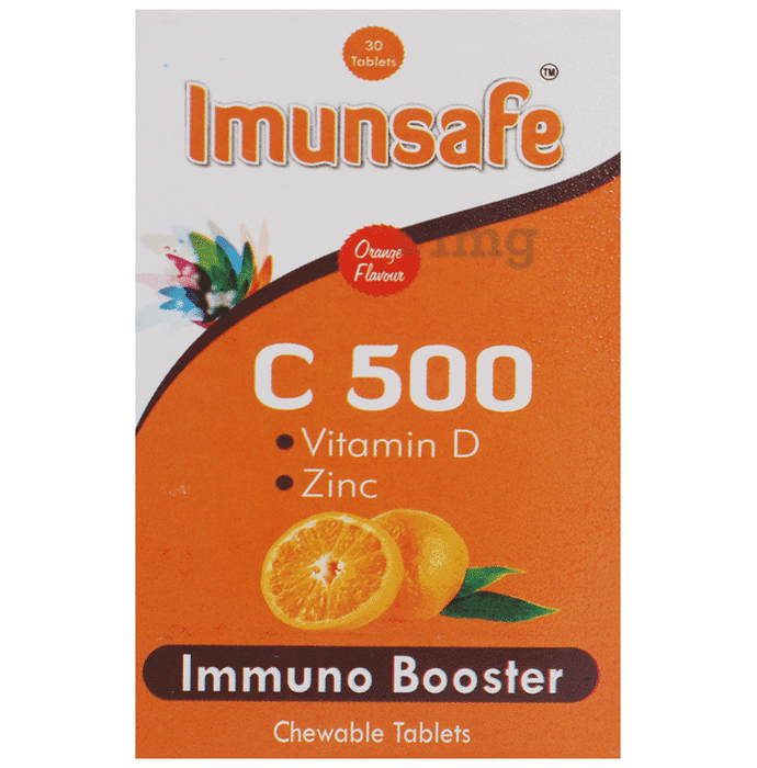Imunsafe C 500 Tablet Orange