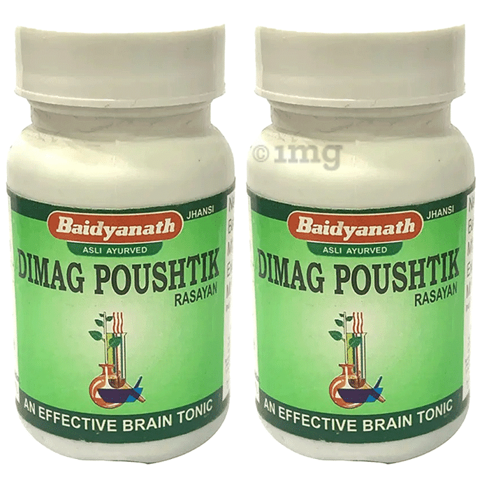 Baidyanath (Jhansi) Dimag Poushtik Rasayan Tablet (50 Each)