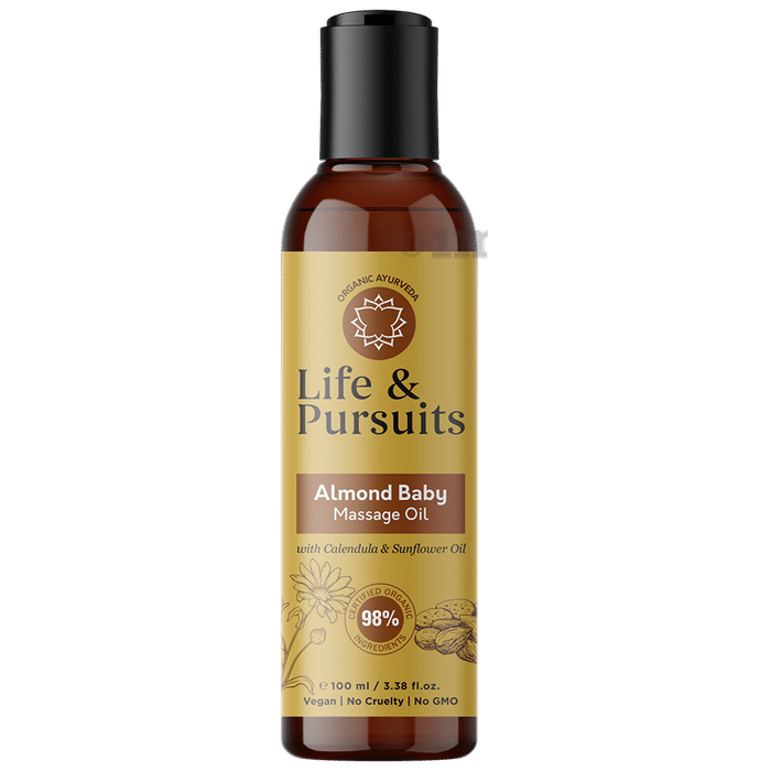 Life & Pursuits Almond Baby Massage Oil