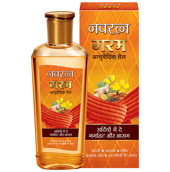 Navratna Garam Ayurvedic Oil