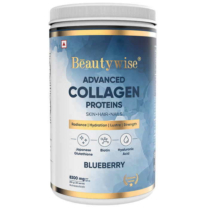 Beautywise Advanced Collagen Proteins Powder Blueberry
