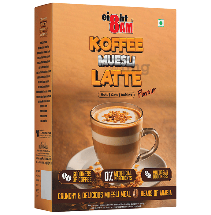 8AM Koffee Muesli Latte