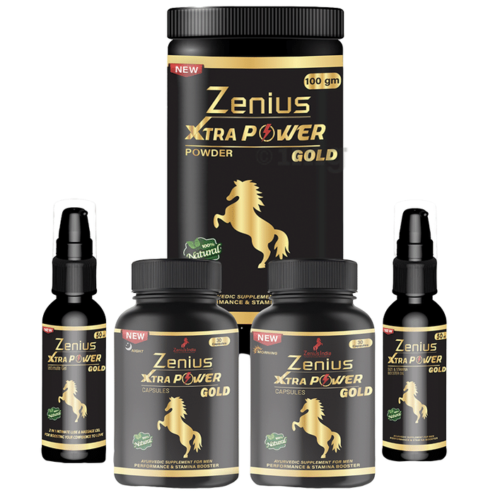 Zenius Xtra Power Gold Kit | for Sexual Performance & Stamina