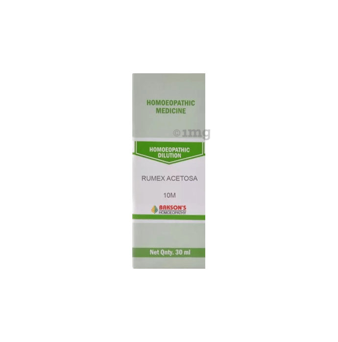 Bakson's Homeopathy Rumex Acetosa Dilution 10M
