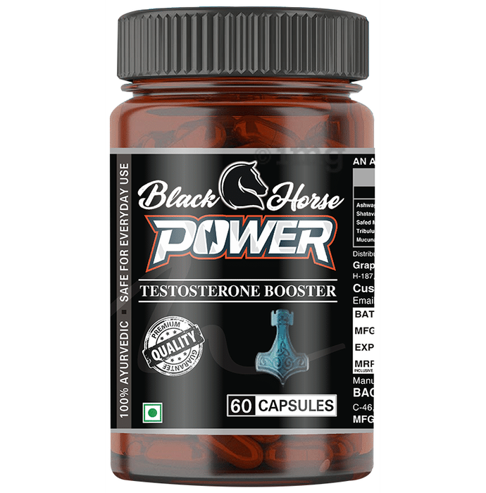 Black Horse Power Testosterone Booster Capsule