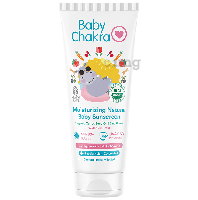 Baby Chakra Moisturizing Natural Baby Sunscreen SPF 30+