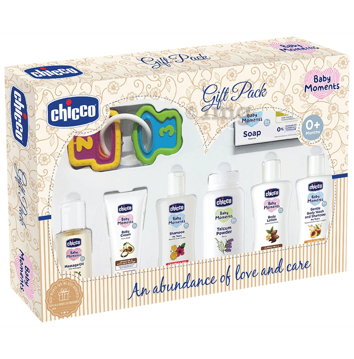 Chicco Baby Moments Baby Delight Gift Pack Beige