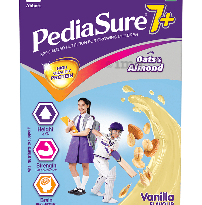 PediaSure 7+ Nutrition Drink with Oats & Almond Vanilla