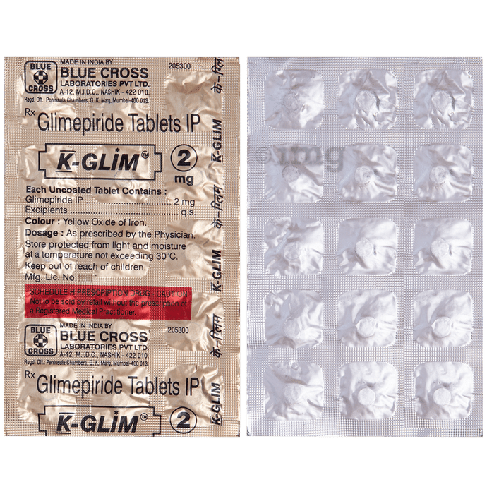 K-Glim 2mg Tablet