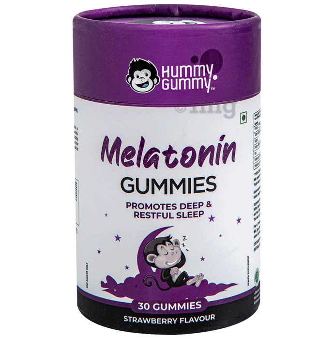 Hummy Gummy Melatonin Gummies (30 Each) Strawberry