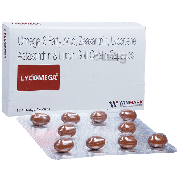 Lycomega Soft Gelatin Capsule