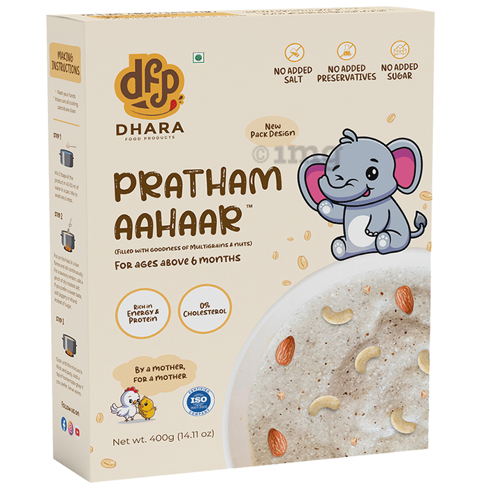 Burpease Combo Pack of Partham aahar & Pratham Aahar pro Powder (400gm Each)