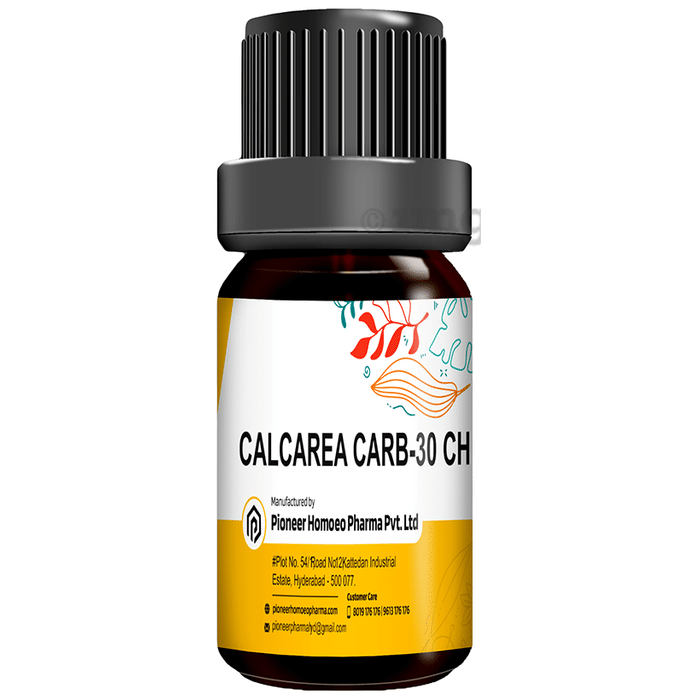 Pioneer Pharma Calcarea Carb Globules Pellets Multidose Pills 30 CH