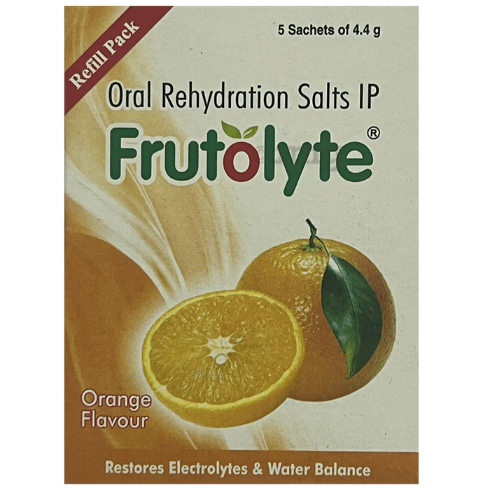 Frutolyte Refill Pack (4.4g Each) Orange