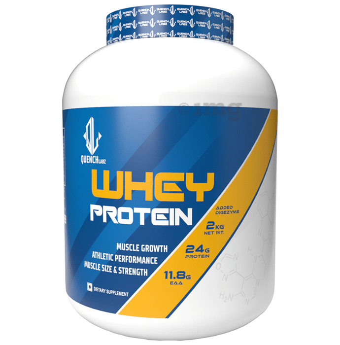 QuenchLabz Whey Protein Powder Cream and Cookies