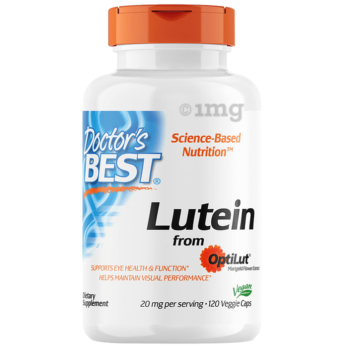 Doctor's Best Lutein from Optilut Veg Capsules