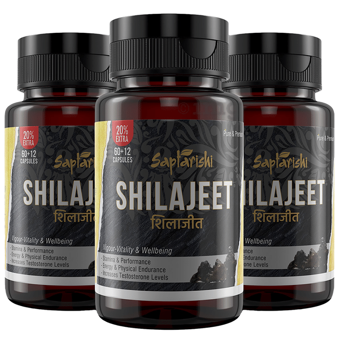 Saptarishi Shilajeet Capsule (72 Each)