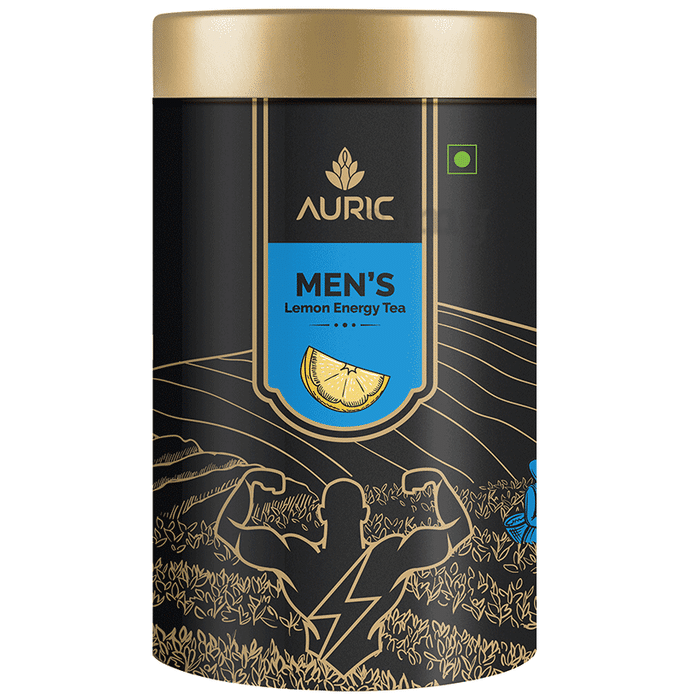 Auric Himalayan Shilajit Mix- Performance Booster Tea Sachet for Men (1gm Each) Lemon