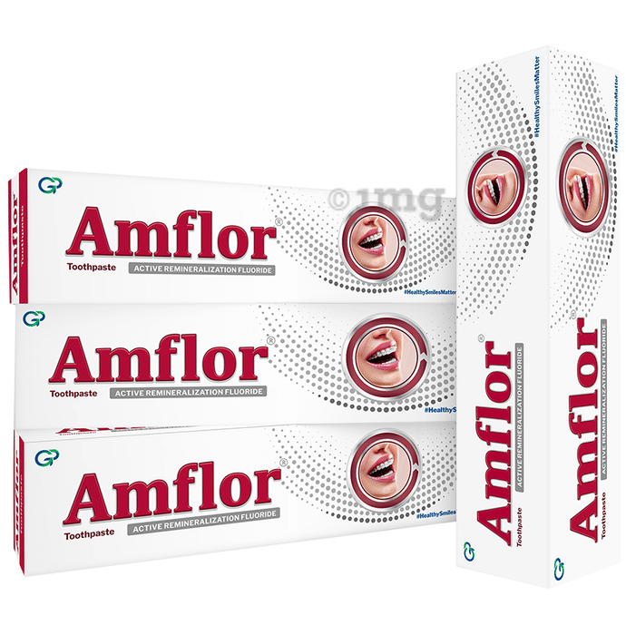Amflor Toothpaste (70gm Each)