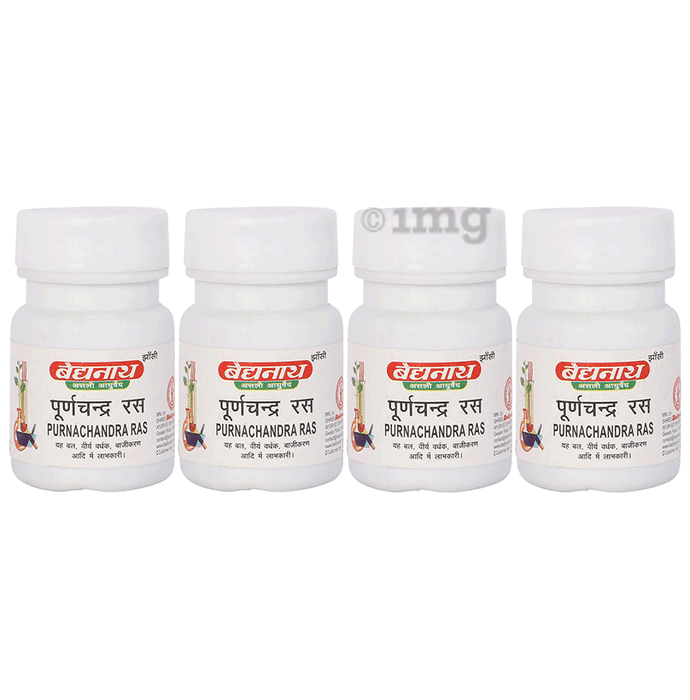 Baidyanath (Jhansi) Purnachandra Ras Tablet (40 Each)