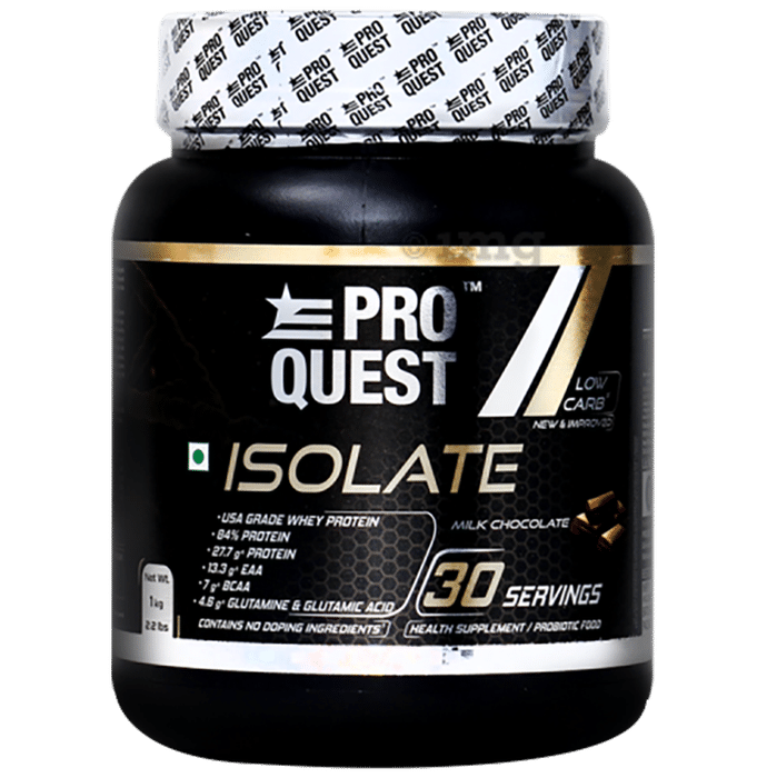 Pro Quest Isolate Whey Protein Powder Milk Chocolate