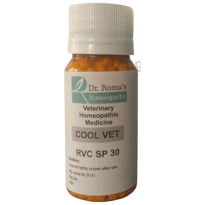 Dr. Romas Homeopathy RVC SP 30 Cool Vet Globules