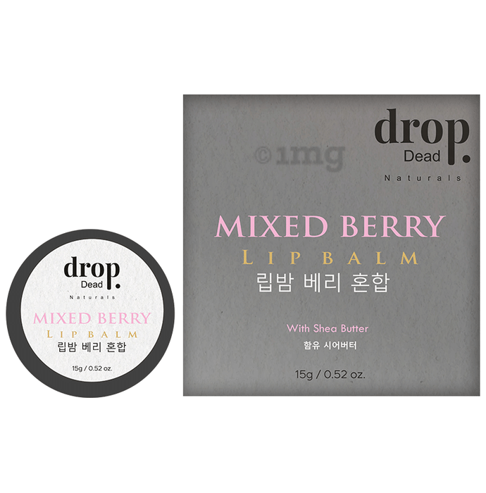 Drop Dead Naturals Mixed Berry Lip Balm