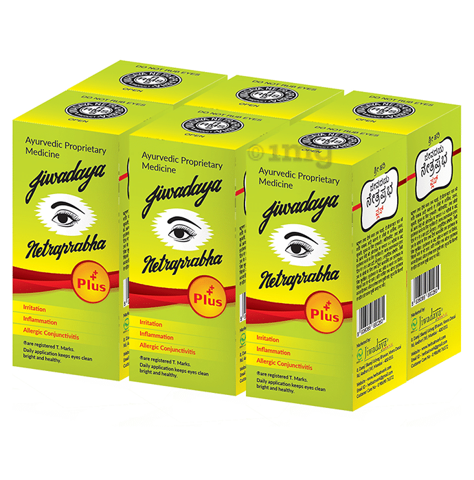 Jiwadaya Netraprabha Plus Eye Drop (10ml Each)
