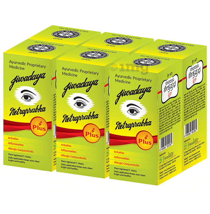 Jiwadaya Netraprabha Plus Eye Drop (10ml Each)