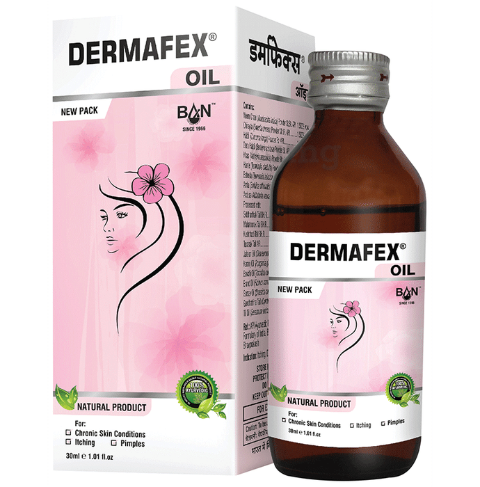 Ban Labs Dermafex ||Ayurvedic skin care, Helps in Acne, Pimples, eczema & skin infections| | Ayurvedic Skin Care, Helps in Acne, Pimples, Eczema & Skin Infections | Oil