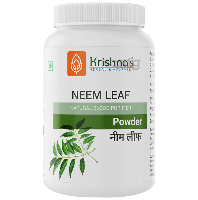 Krishna's Herbal & Ayurveda Neem Leaf Powder