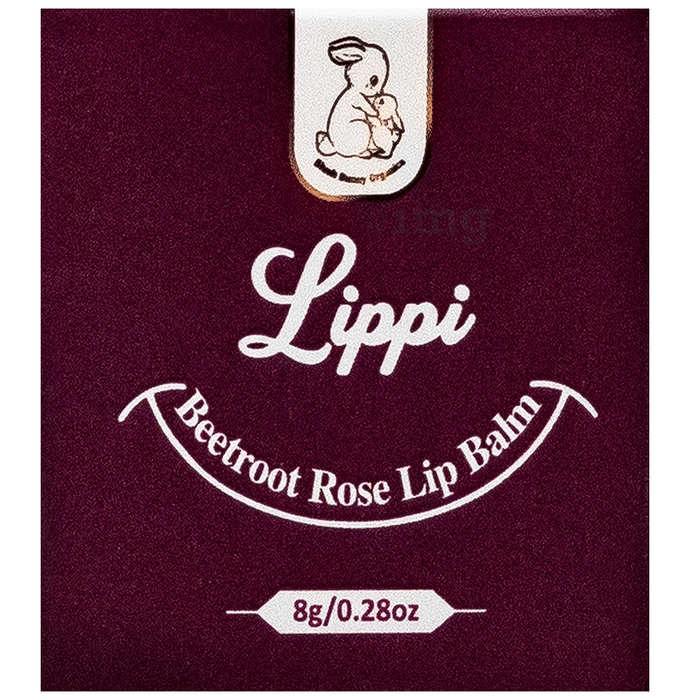 Blush Bunny Organics Lippi Lip Balm Beetroot Rose