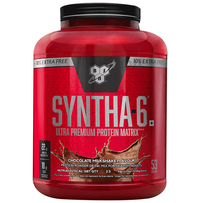 BSN Syntha-6 Ultra Premium Protein Matrix Powder Chocolate Milkshake