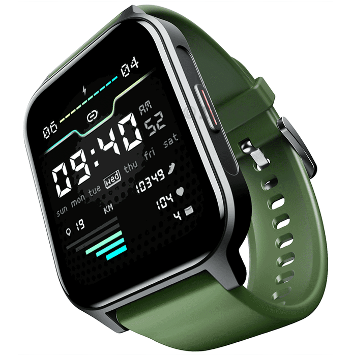 Boat Xtend Call Plus Smart Watch Olive Green