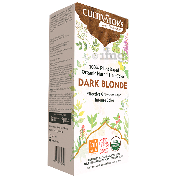 Cultivator's Organic Herbal Hair Color Dark Blonde