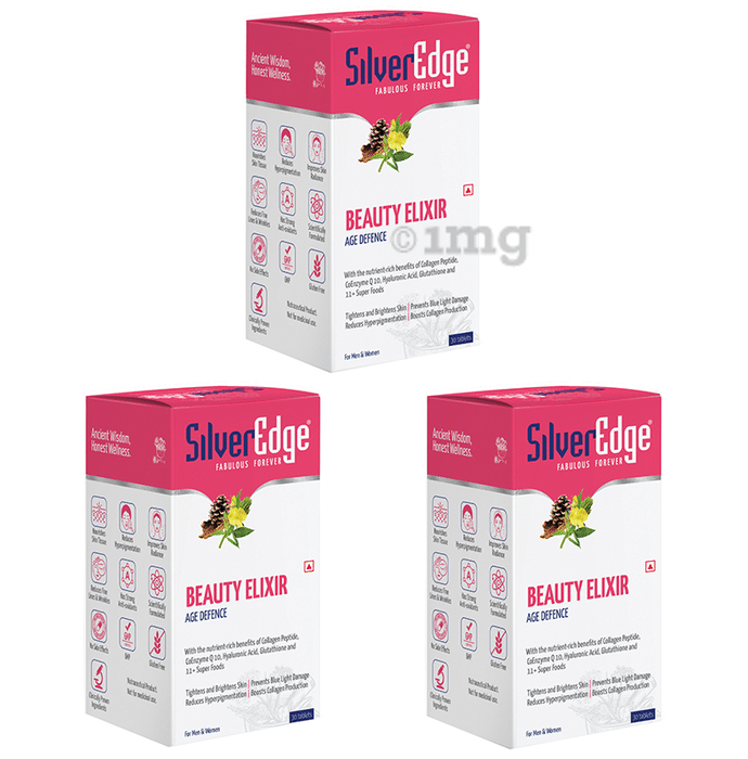 SilverEdge Beauty Elixir Age Defence Tablet (30 Each)