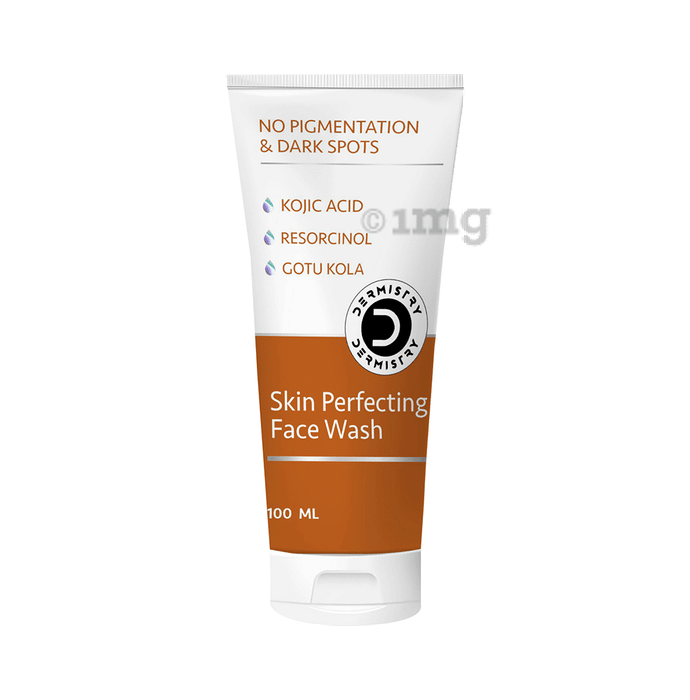 Dermisrty Combo Pack of Skin Perfecting Pigmentation Dark Spot Tan Removal Kojic Acid Face Wash (100ml) & Serum (30ml)