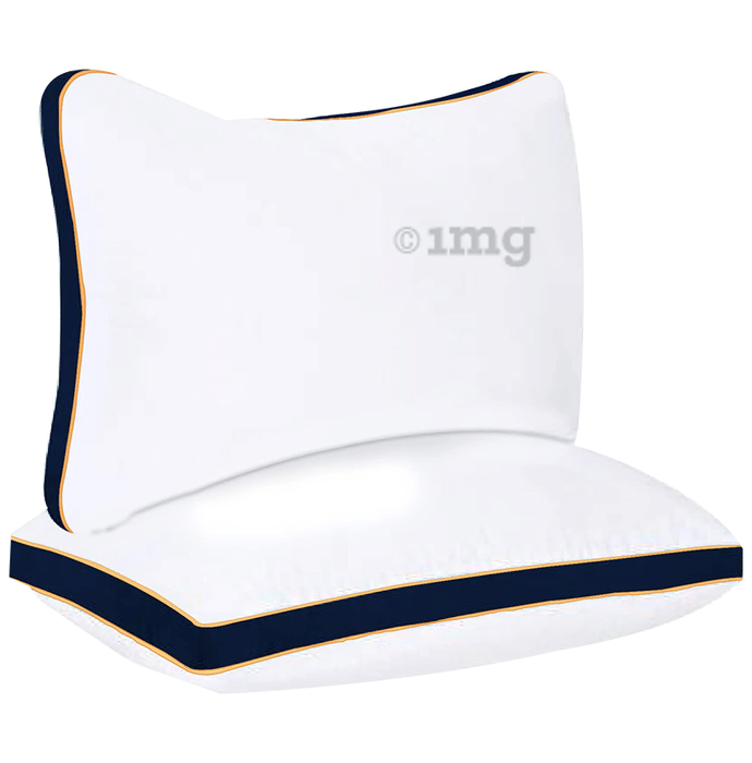 Sleepsia Microfiber Bed Pillow for Sleeping with Washable Pillow